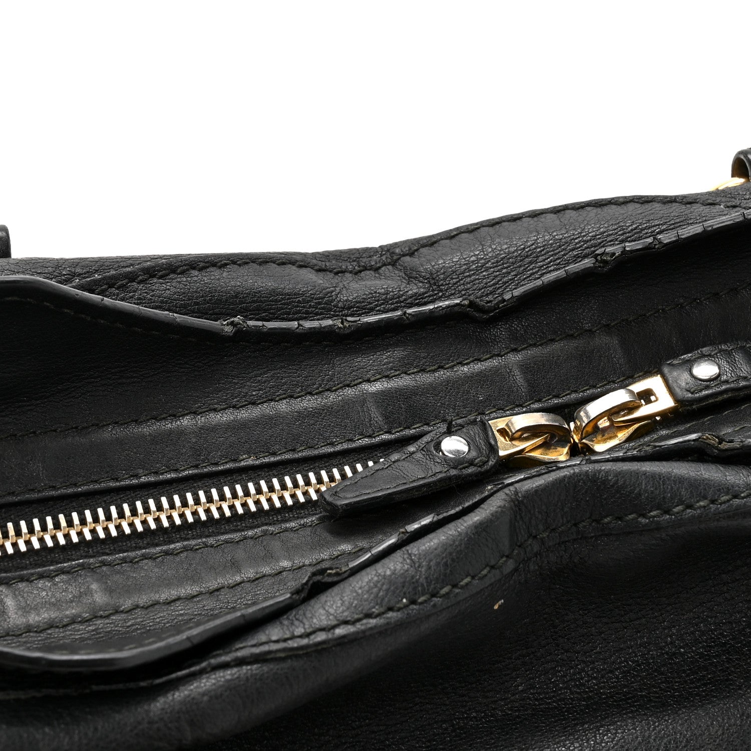 Balenciaga Veau Amp Plate Gold Hardware City Black 16 of 16