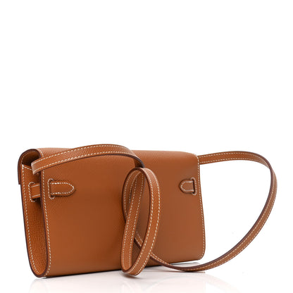 Hermes Epsom Kelly Wallet To Go Gold 2 of 4