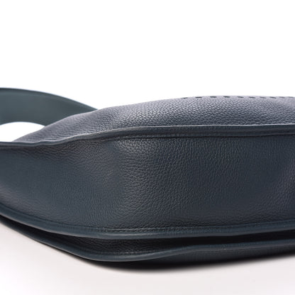 Hermes Taurillon Clemence Evelyne III GM Vert Cypress 9 of 11