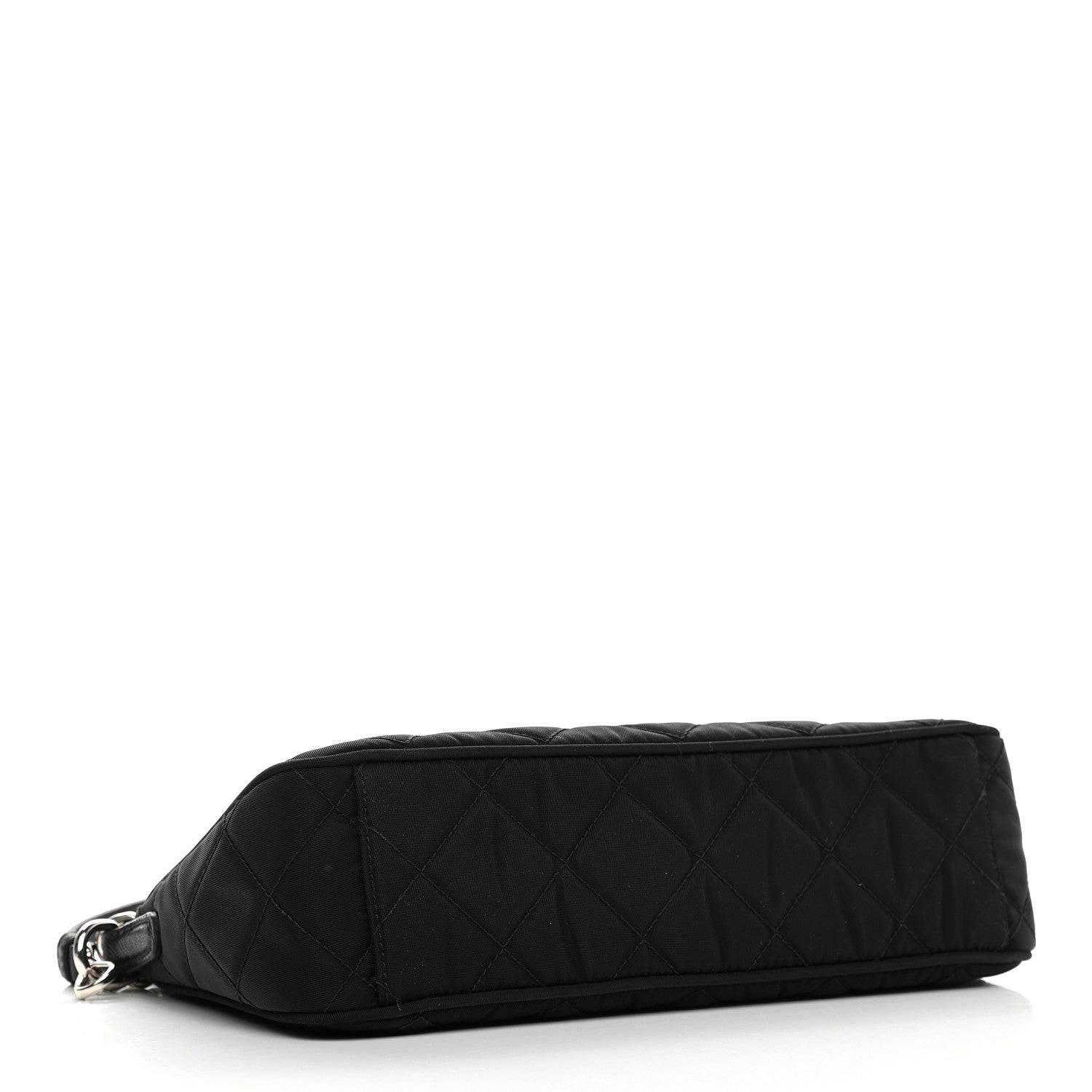 Prada Nylon Tessuto Impuntu Quilted Crossbody Bag Black 3 of 8