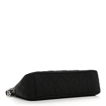 Prada Nylon Tessuto Impuntu Quilted Crossbody Bag Black 3 of 8