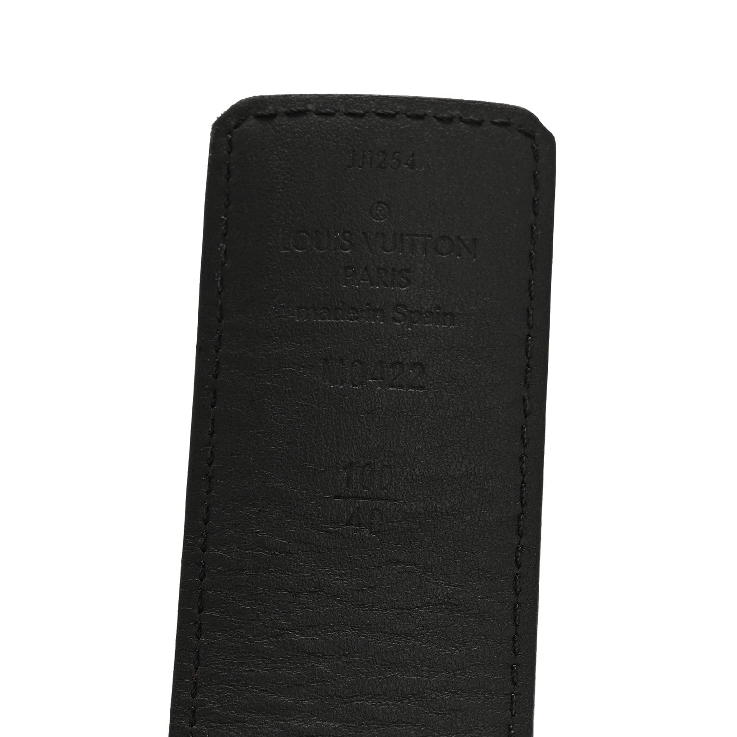 Louis Vuitton Calfskin Monogram 40mm LV Pyramide Belt 100 40 5 of 7