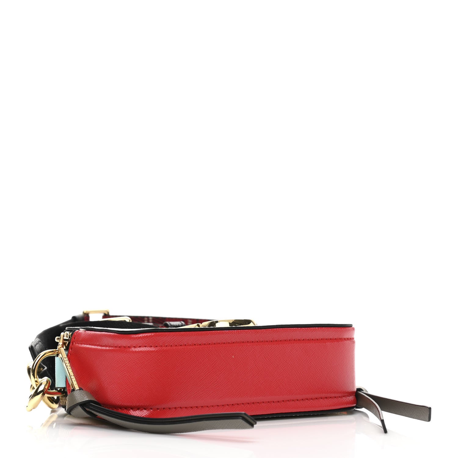 Marc Jacobs Saffiano Small Snapshot Camera Bag Porcelain Multi 4 of 12