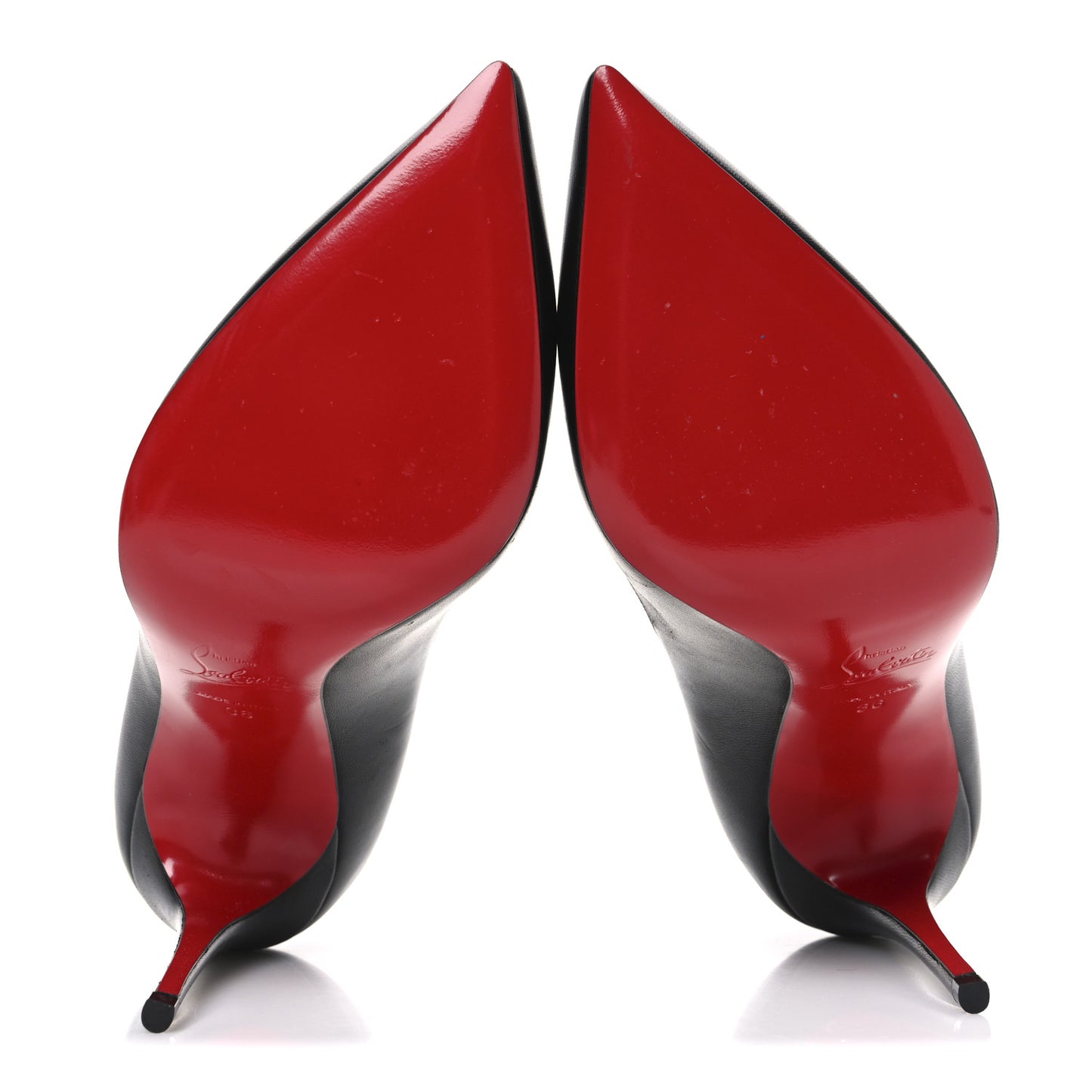 Shiny Nappa Pigalle Follies 100 Pumps 36 Black