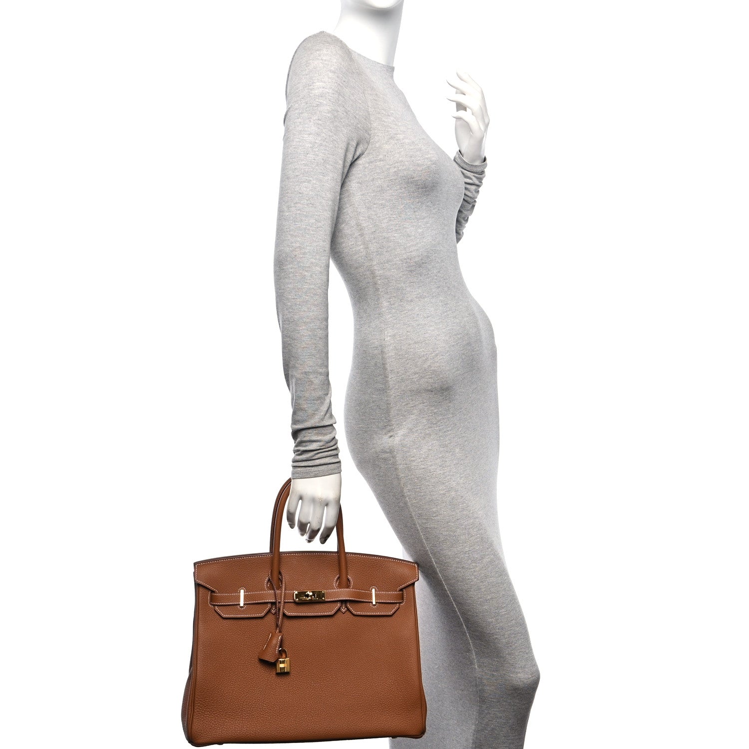 Hermes Togo Birkin 35 Gold 2 of 10