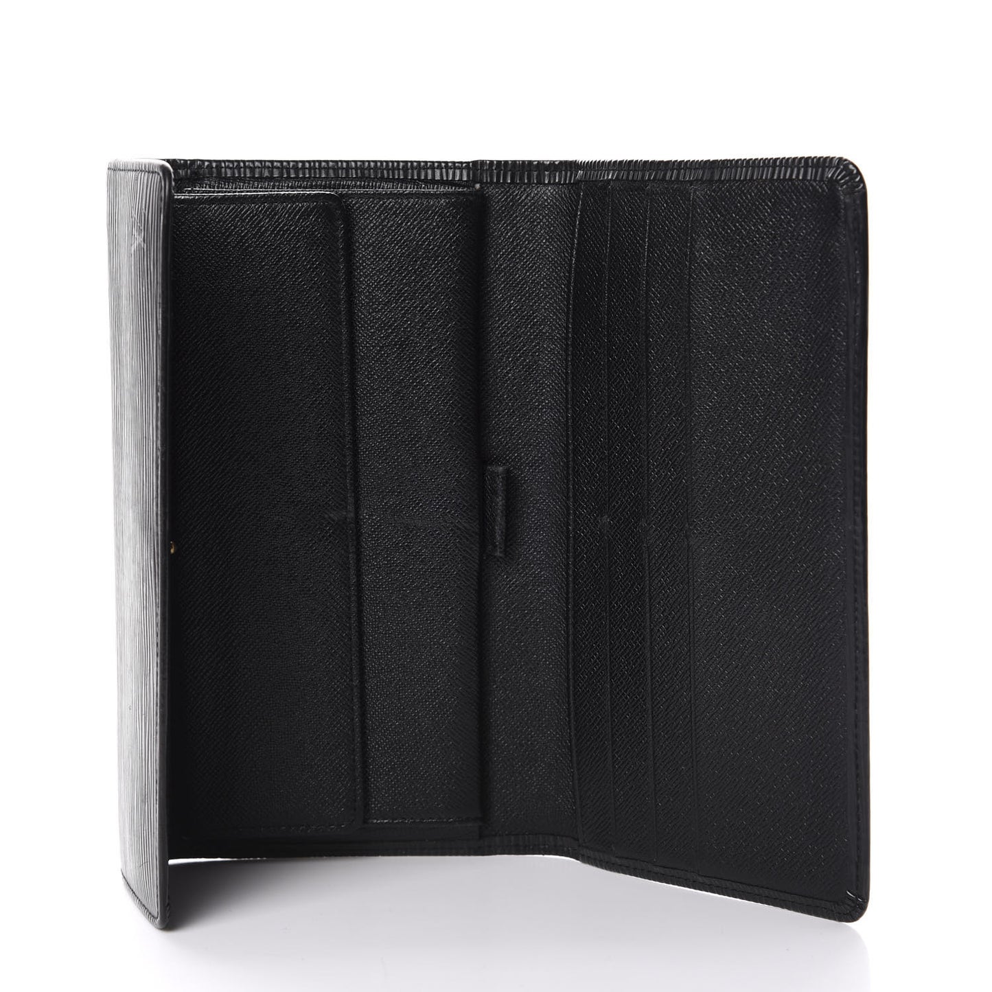 Epi Porte Tresor International Wallet Black