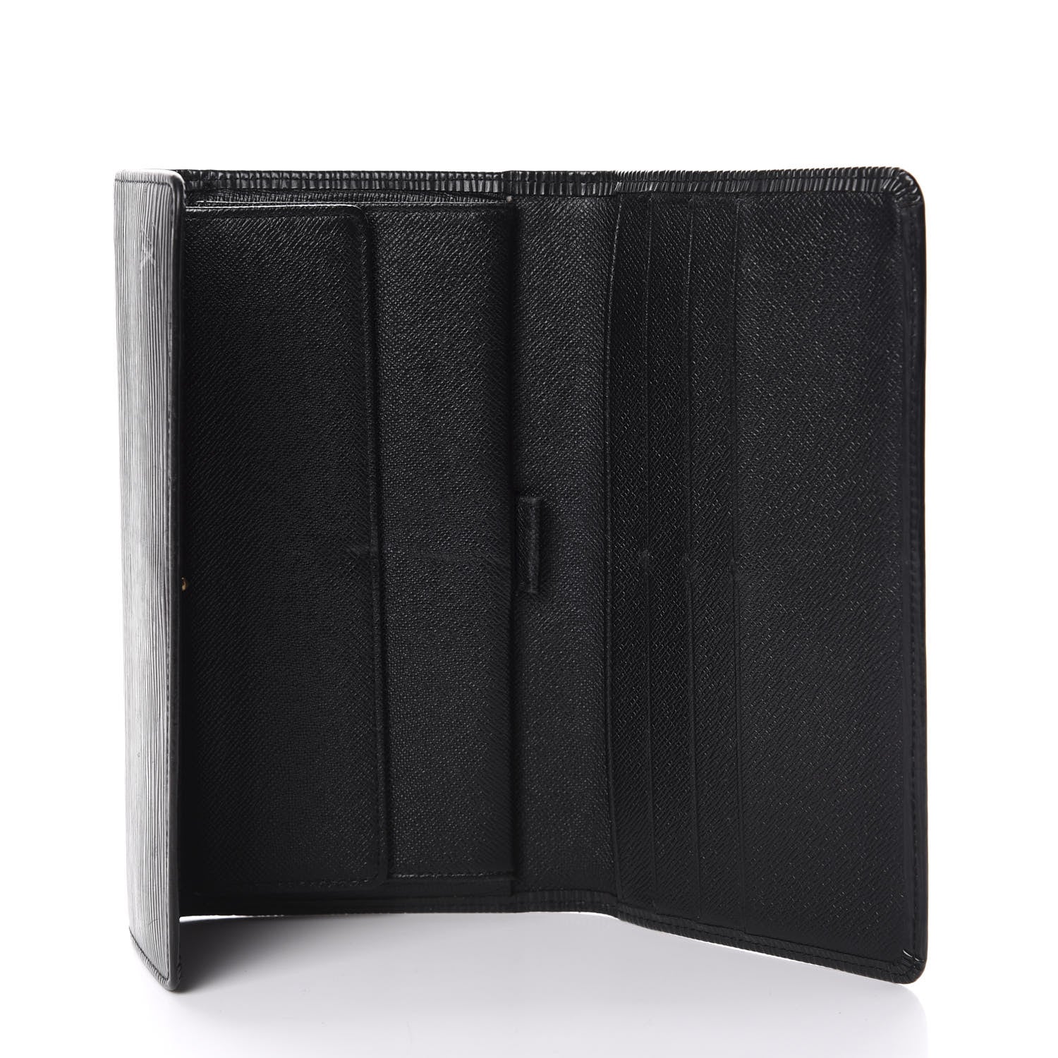 Louis Vuitton Epi Porte Tresor International Wallet Black 5 of 7