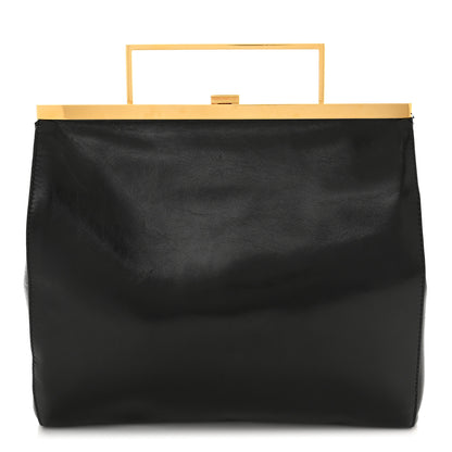 The Row Glossy Nappa Long Harper Black 1 of 14