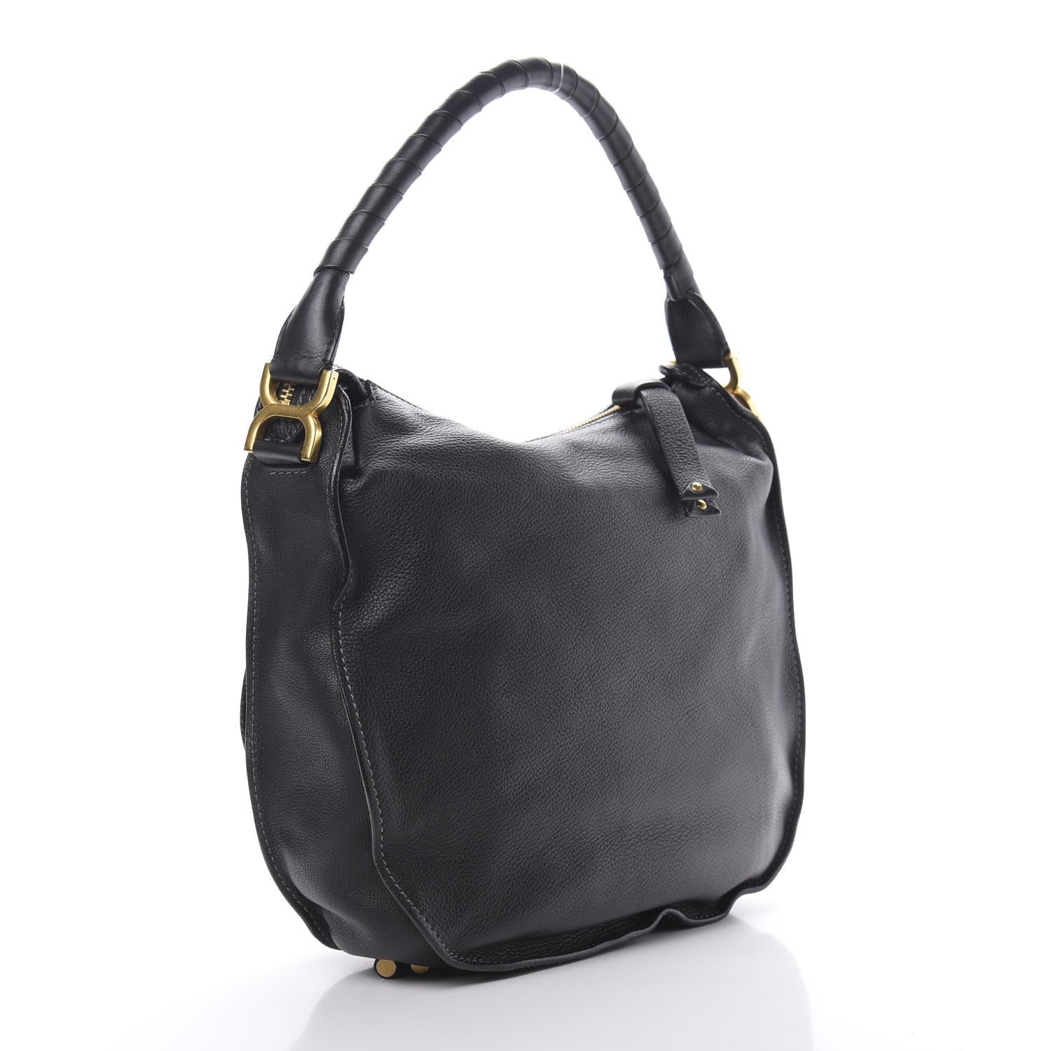 Chloe Calfskin Medium Marcie Hobo Black 3 of 12