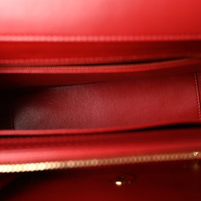 Chanel Caviar Quilted Medium Business Affinity Flap Red 5 of 10