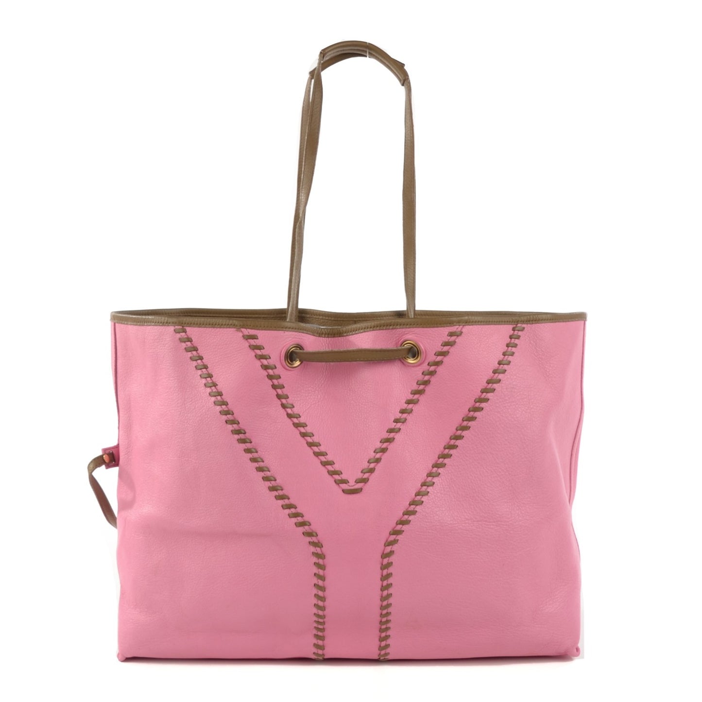 Calfskin Large Neo Double Reversible Tote Camel