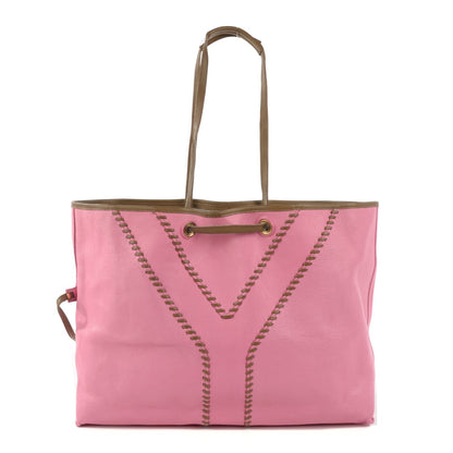 Saint Laurent Calfskin Large Neo Double Reversible Tote Camel 1 of 12