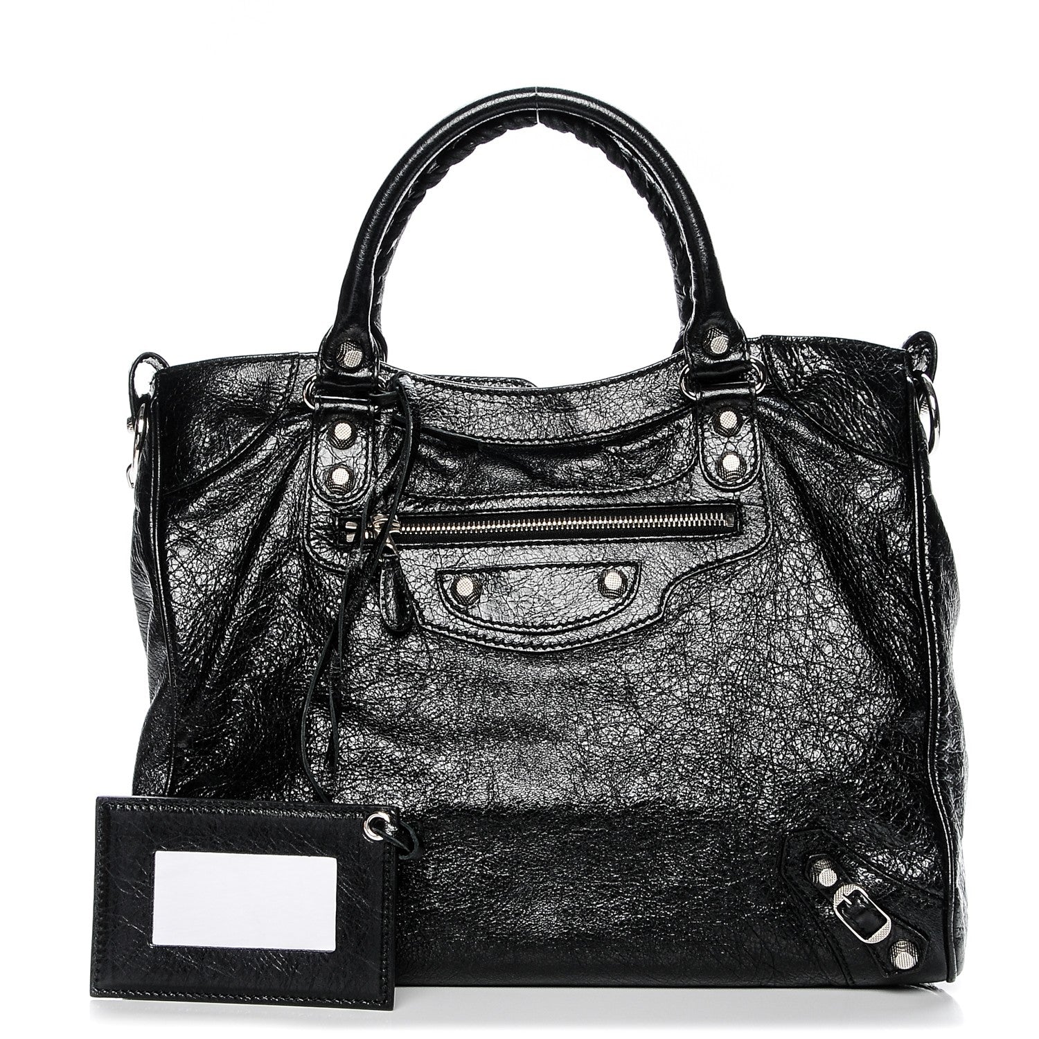 Balenciaga Agneau Giant 12 Silver Hardware Velo Black 1 of 8
