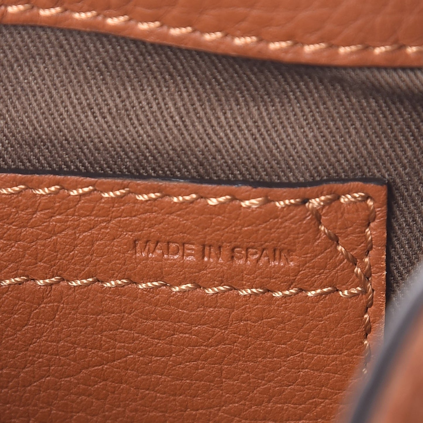 Calfskin Mini Marcie Round Crossbody Bag Tan