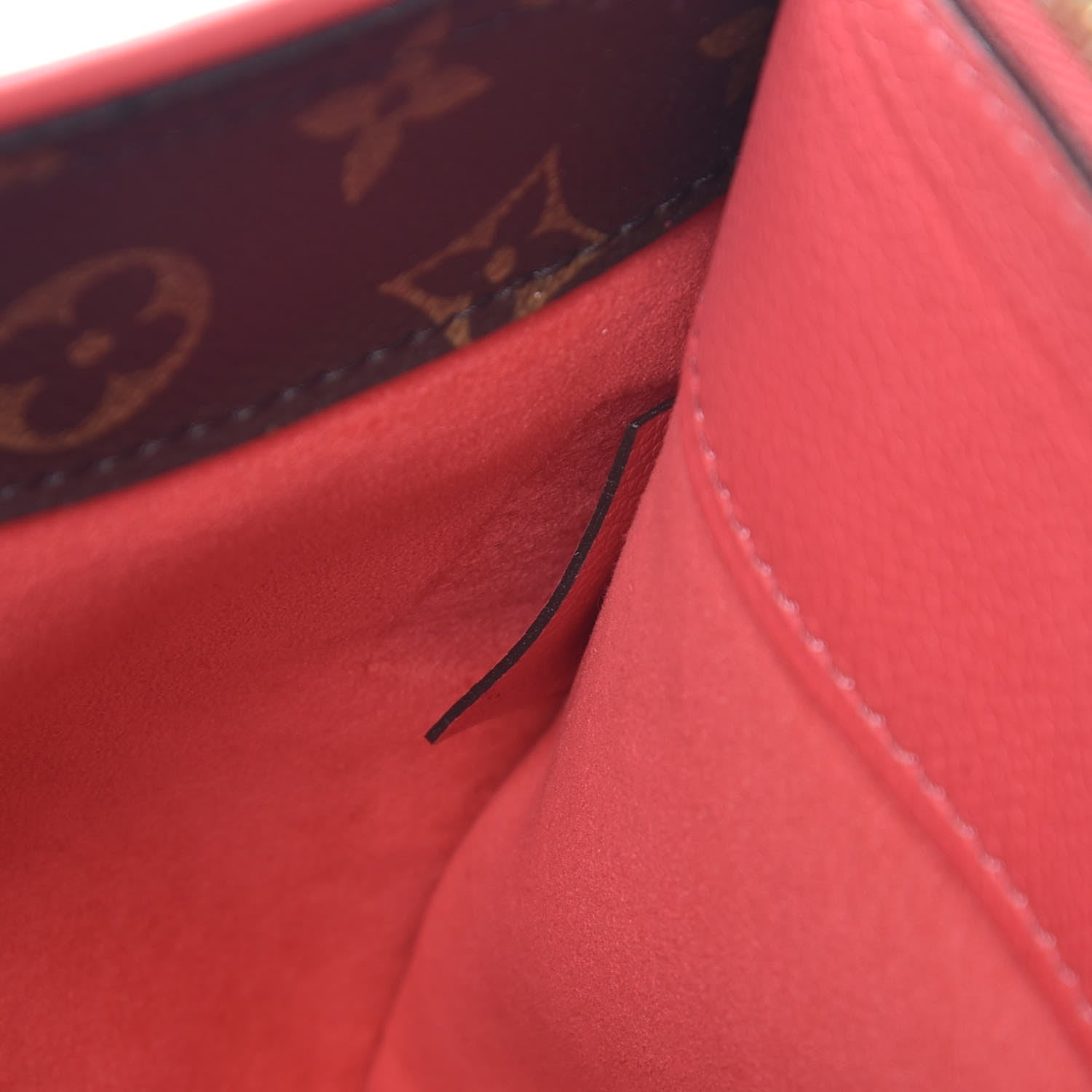 Louis Vuitton Monogram Pallas Rose Litchi 10 of 23