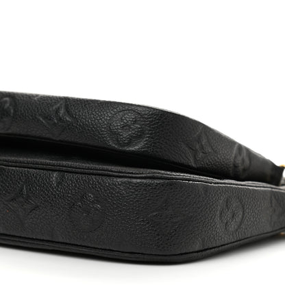 Louis Vuitton Empreinte Monogram Giant Multi Pochette Accessories Black 10 of 11
