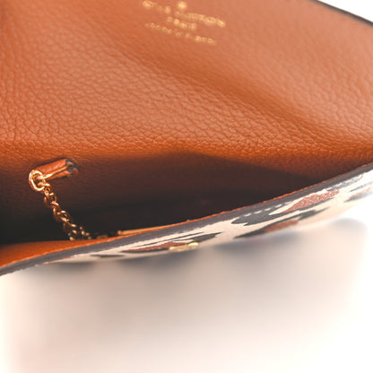 Louis Vuitton Empreinte Monogram Giant Wild At Heart Key Pouch Caramel 5 of 6