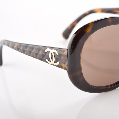 Chanel Quilted CC Sunglasses 5188 Tortoise 8 of 10