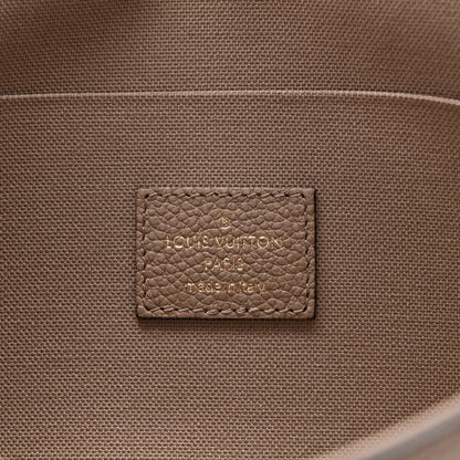 Louis Vuitton Empreinte Monogram Giant Felicie Pochette Tourterelle Creme 7 of 10