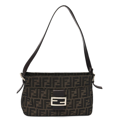 Fendi Zucca Shoulder Bag Tobacco 1 of 12
