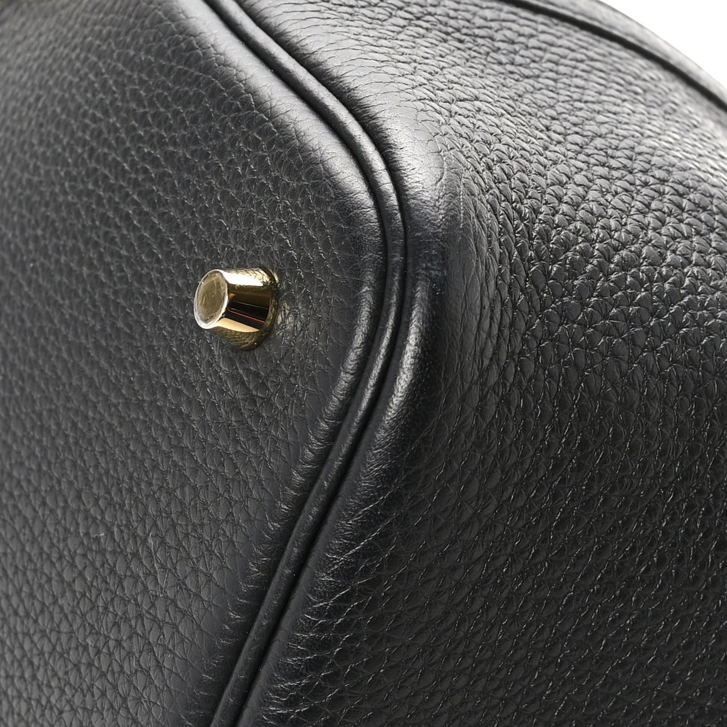 Taurillon Clemence Picotin Lock 22 MM Black