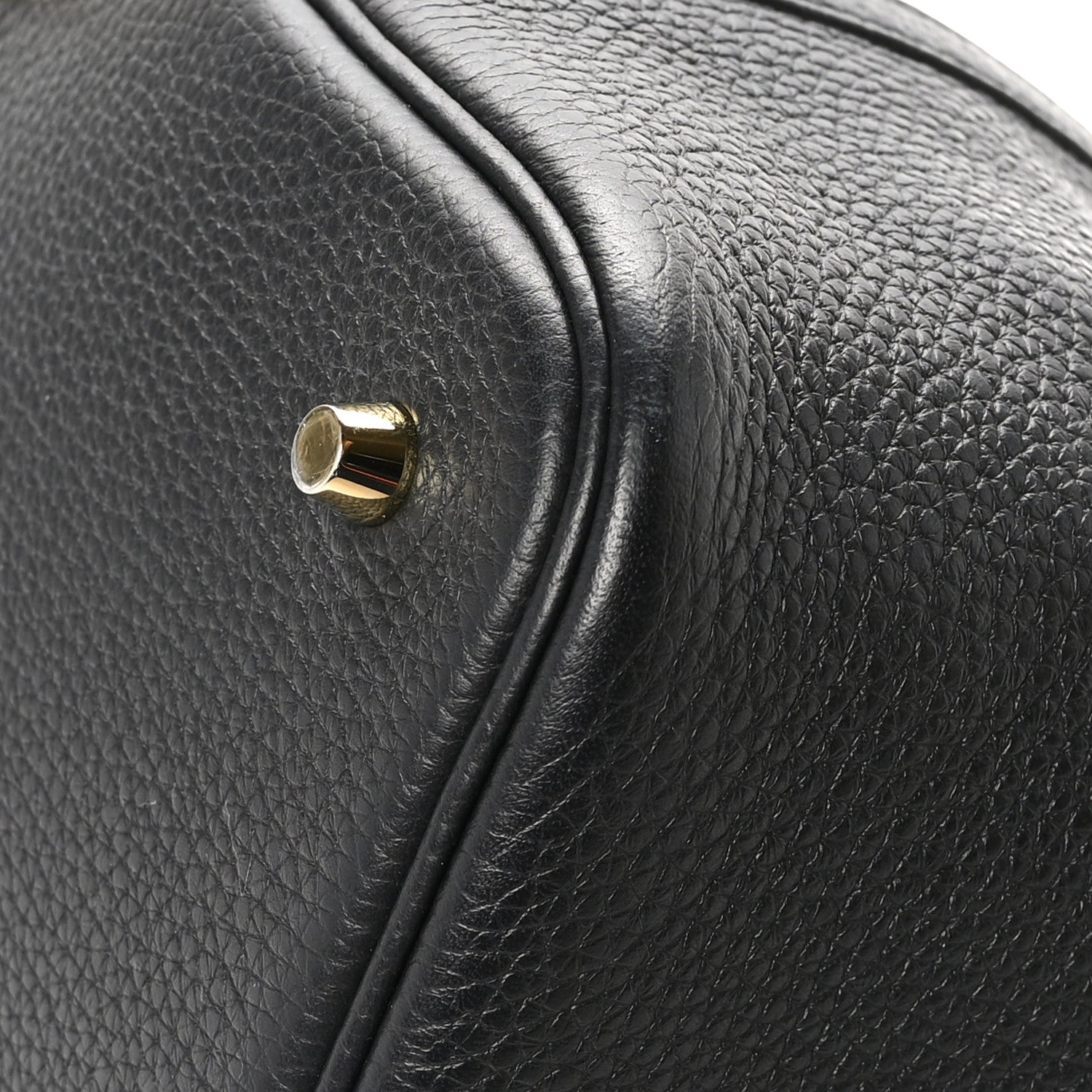Hermes Taurillon Clemence Picotin Lock 22 MM Black 12 of 13
