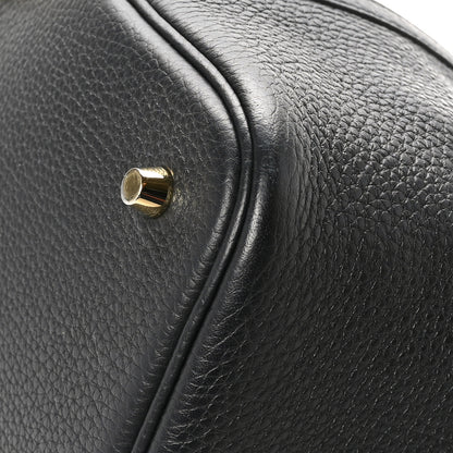 Hermes Taurillon Clemence Picotin Lock 22 MM Black 12 of 13