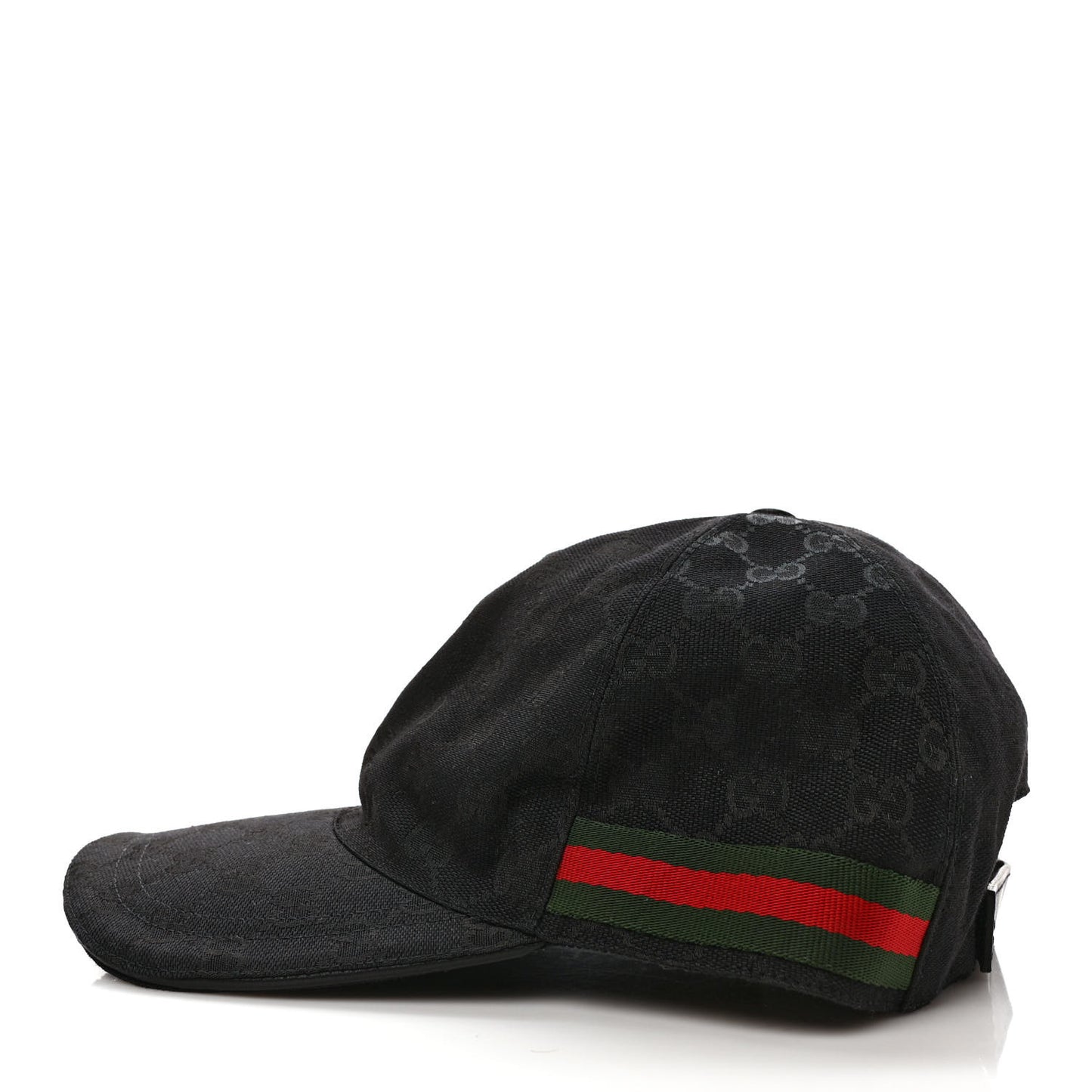 Monogram Web Baseball Hat XL Black