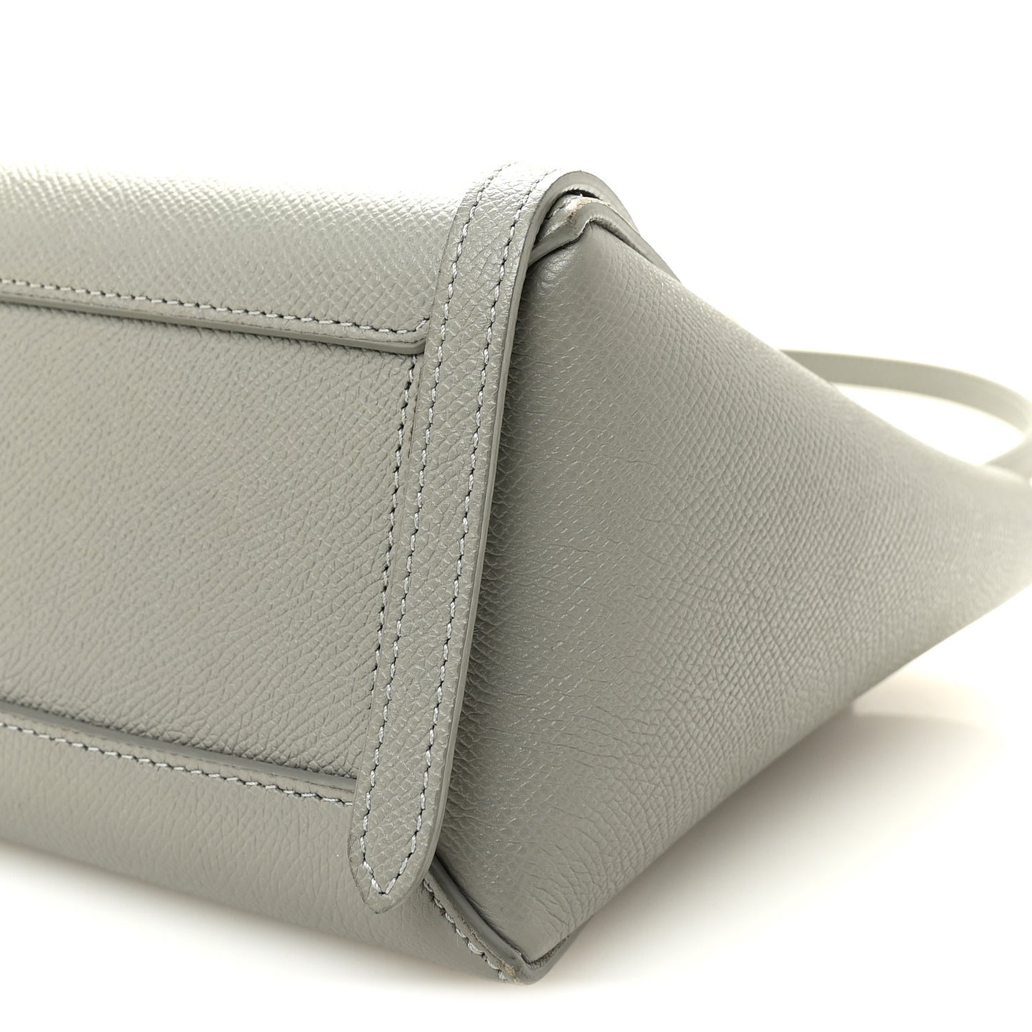 Grained Calfskin Nano Belt Bag Cloud
