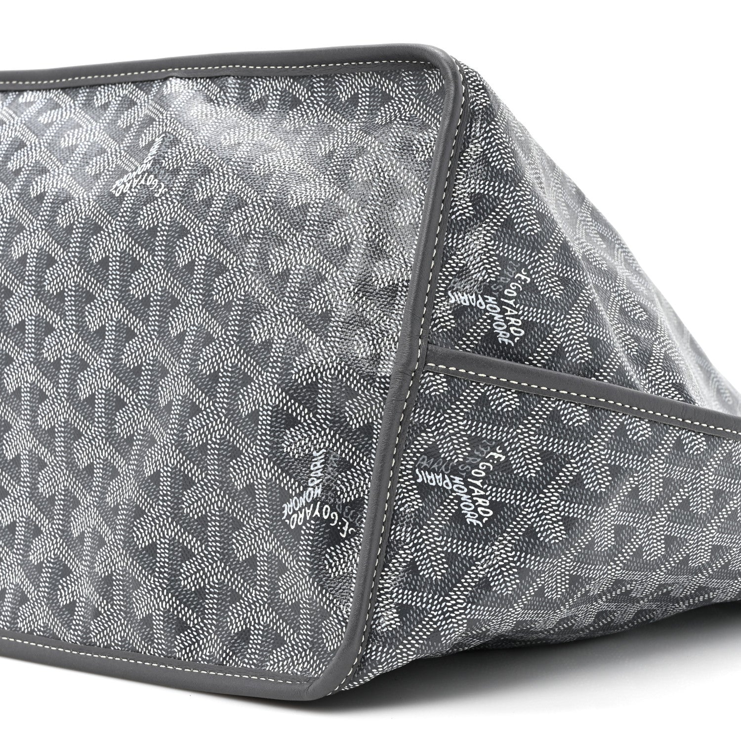Goyard Goyardine Reversible Anjou GM Grey 11 of 12