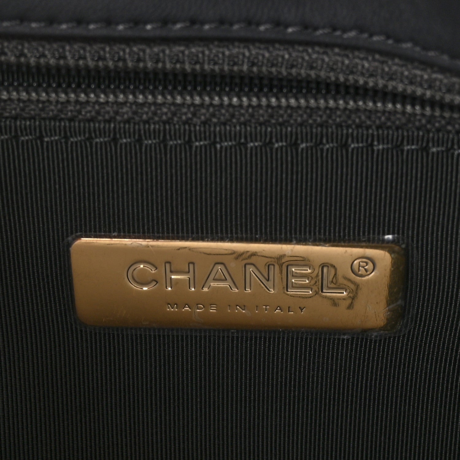 Chanel Lambskin Quilted Medium Chanel 19 Flap Dark Grey 6 of 10