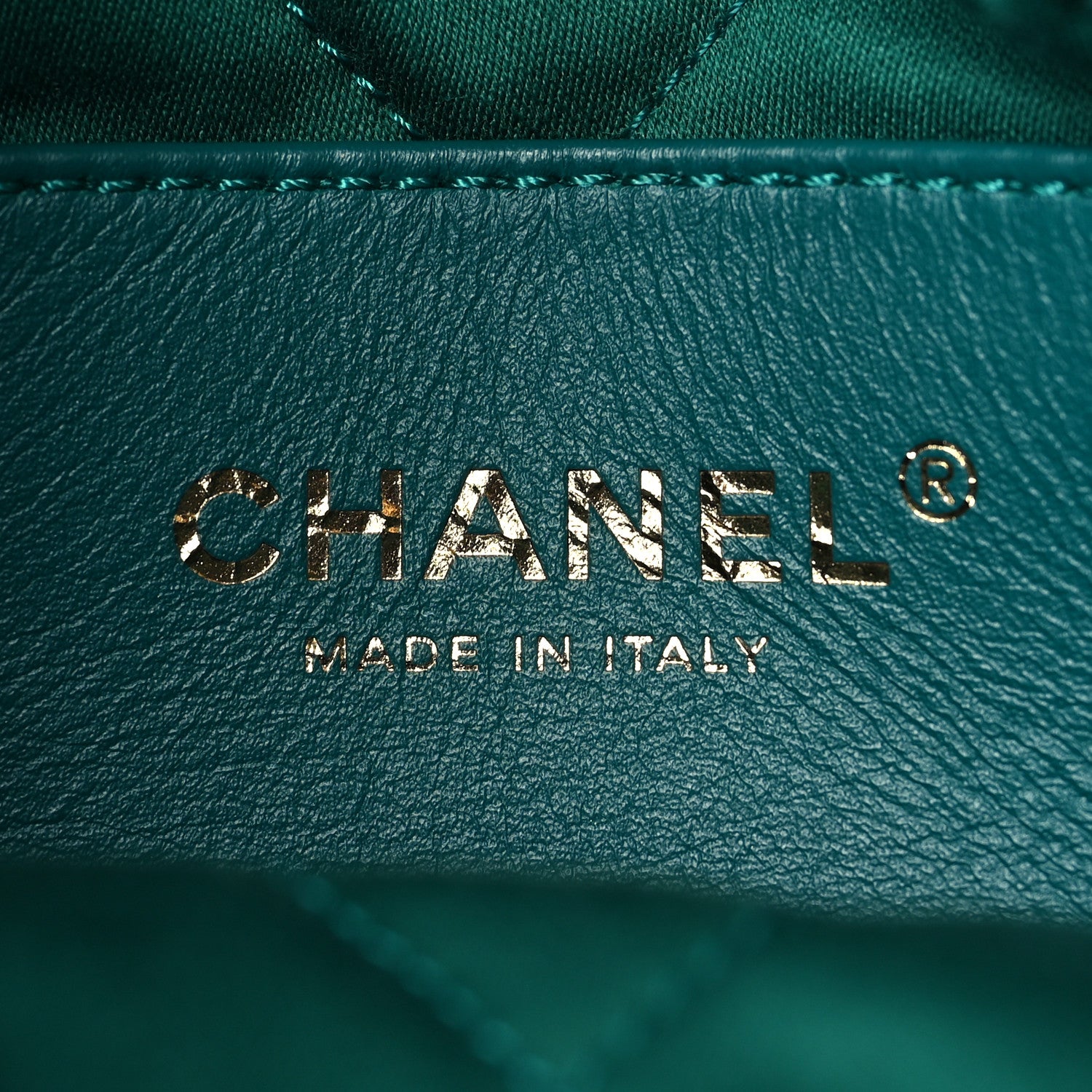 Chanel Shiny Calfskin Quilted Mini Chanel 22 Green 6 of 11