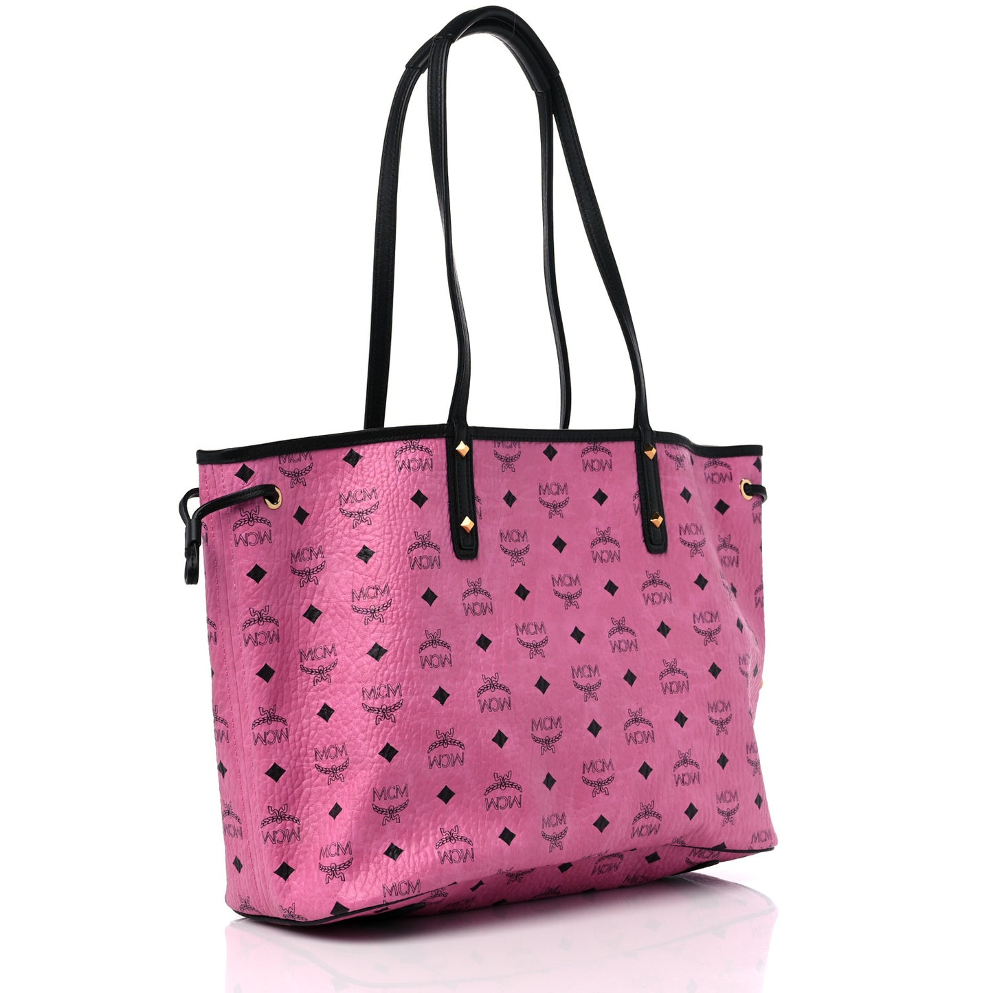 Visetos Medium Project Reversible Shopper Tote Pink