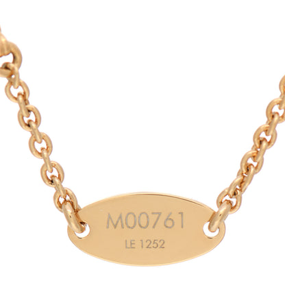 Louis Vuitton Metal LV Eclipse Bracelet Gold 4 of 5