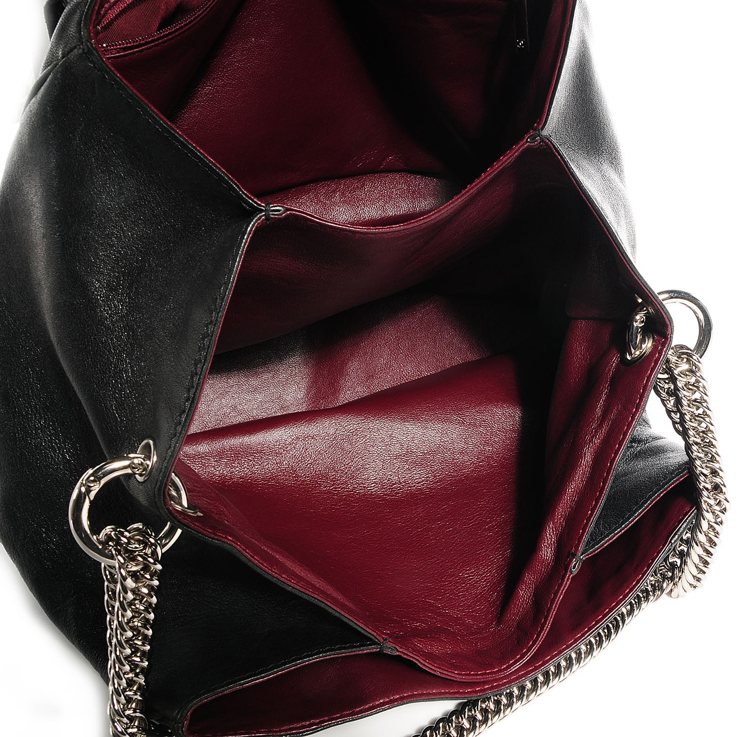 Chanel Lambskin Accordion Flap Black 5 of 7