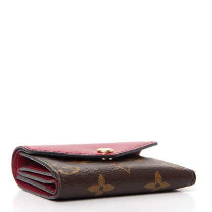 Louis Vuitton Monogram Zoe Wallet Fuchsia 4 of 7
