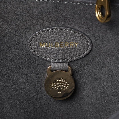 Mulberry Classic Grain Calfskin Bayswater Mole Grey 7 of 13
