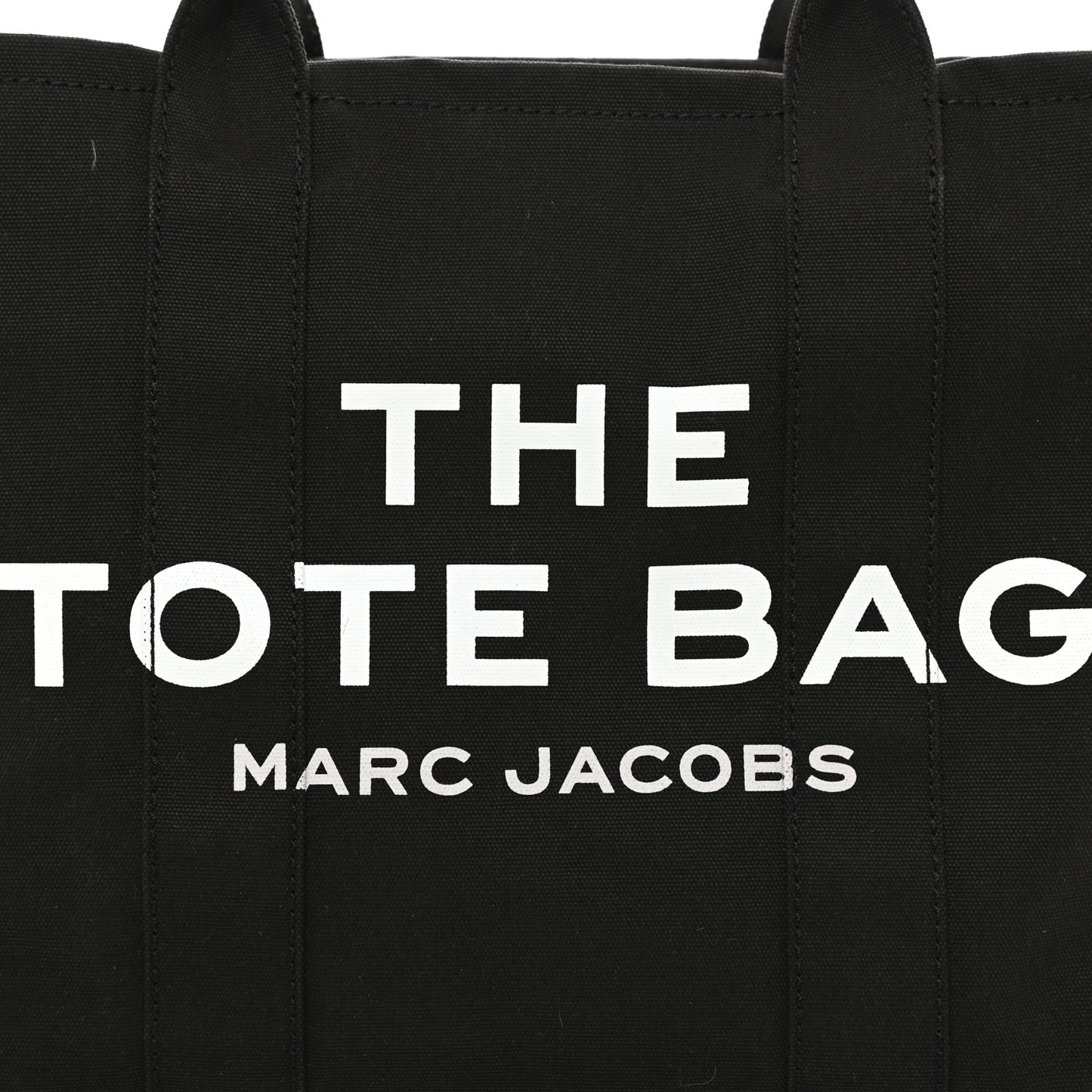 Cotton Canvas Large The Tote Bag Black