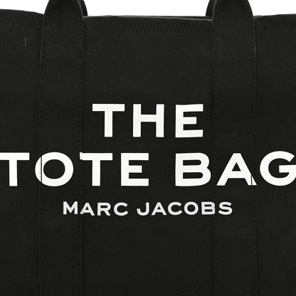 Marc Jacobs Cotton Canvas Large The Tote Bag Black 8 of 12