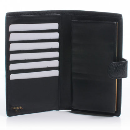 Chanel Caviar CC Wallet Black 5 of 8