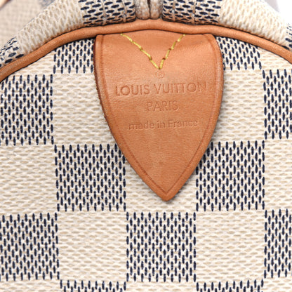 Louis Vuitton Damier Azur Speedy 30 4 of 26