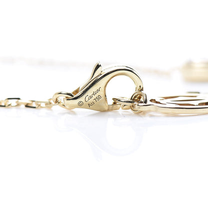 Cartier 18K Yellow Gold Diamond LM D'Amour Pendant Necklace 4 of 6