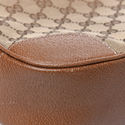 Gucci Monogram Mini Bree Messenger Bag Beige Tabacco 14 of 17
