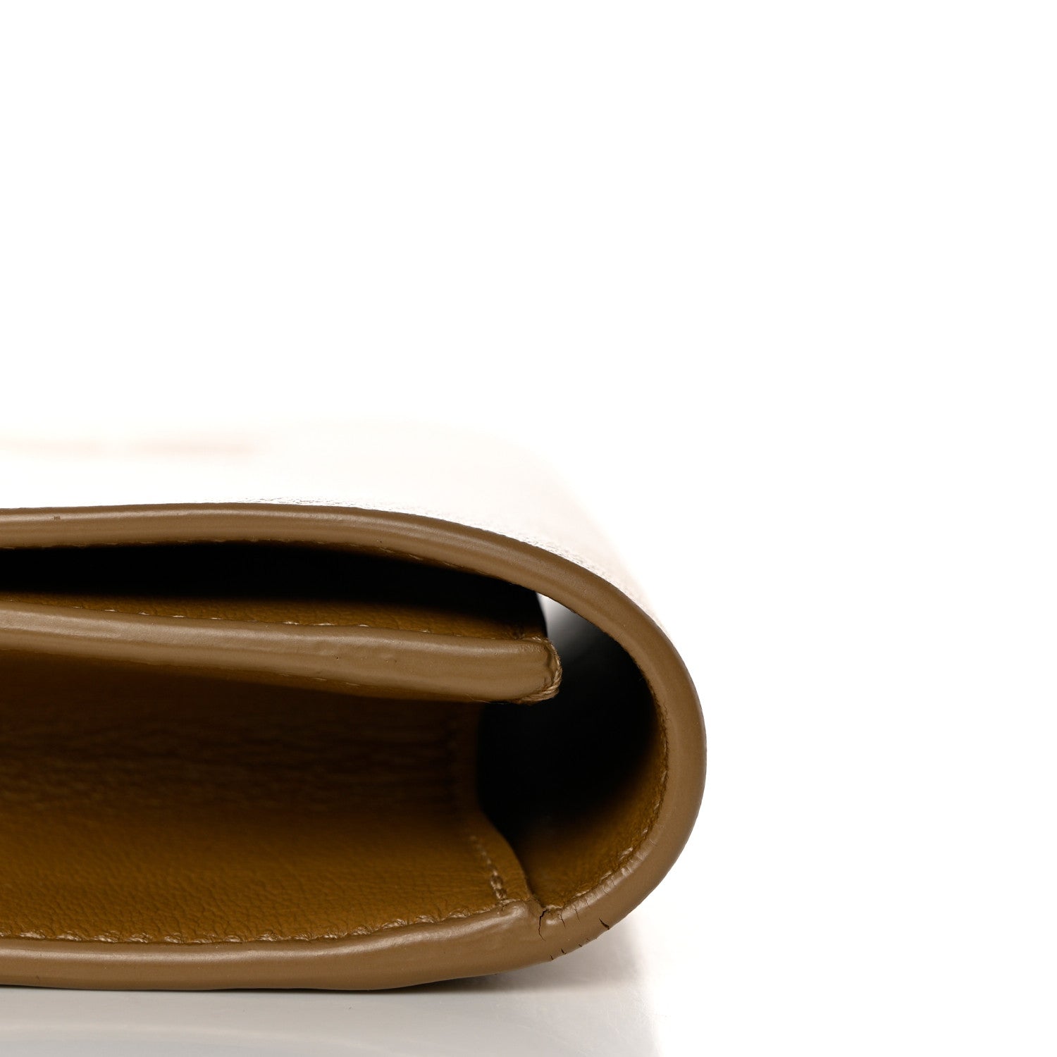 Saint Laurent Calfskin Monogram Large Belle De Jour Clutch Beige 10 of 11