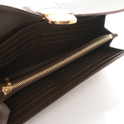 Louis Vuitton Damier Ebene Sistina Wallet 5 of 6