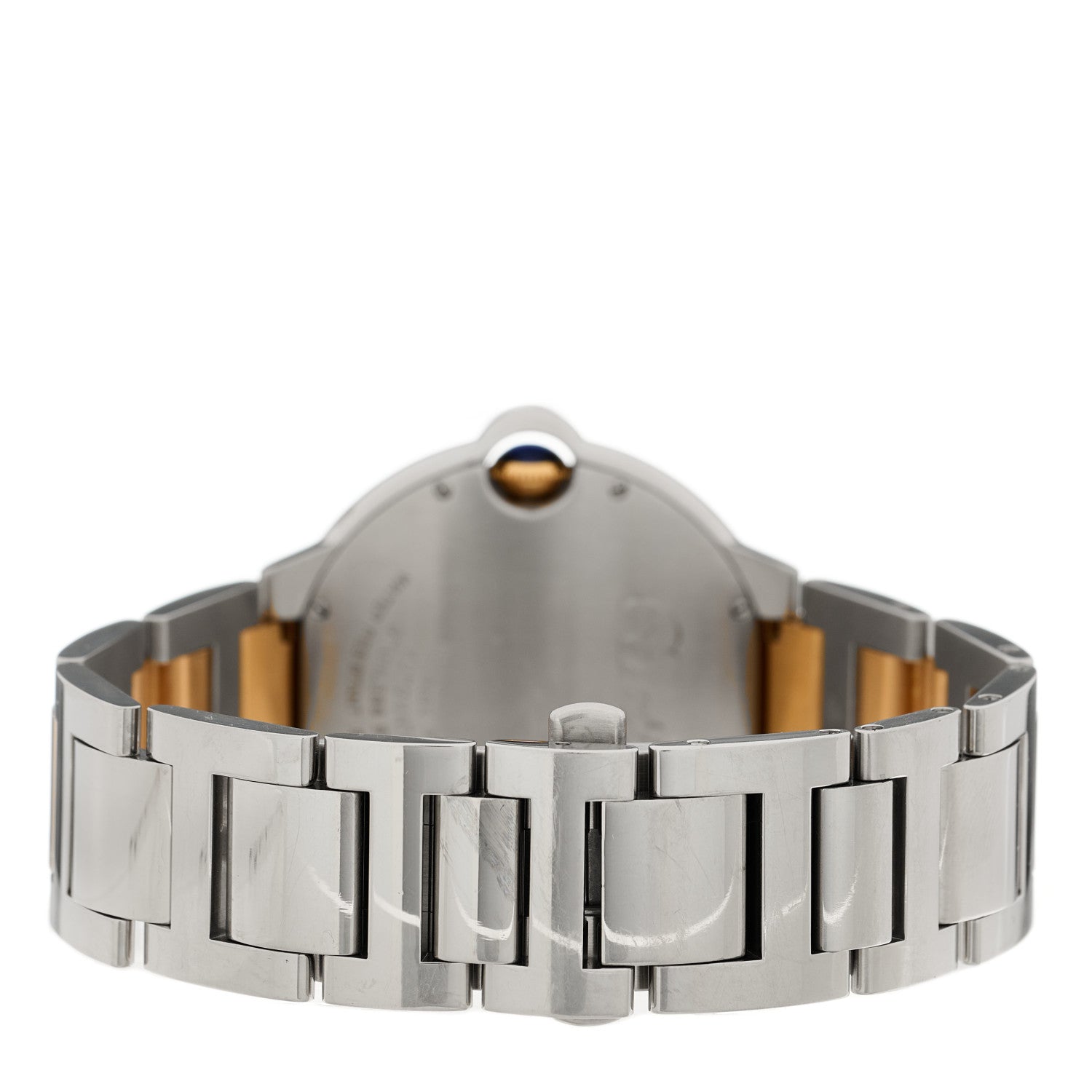 Cartier Stainless Steel 18K Pink Gold 42mm Ballon Bleu De Cartier Automatic Watch Chocolate 3 of 5