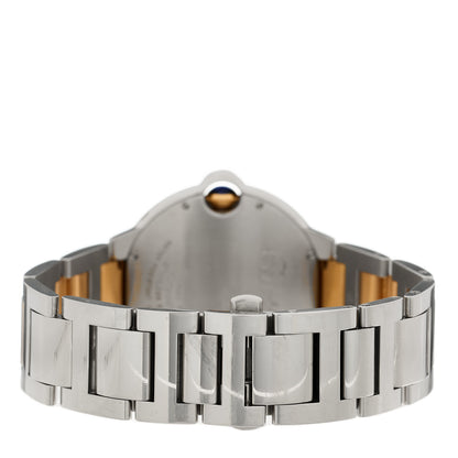 Cartier Stainless Steel 18K Pink Gold 42mm Ballon Bleu De Cartier Automatic Watch Chocolate 3 of 5