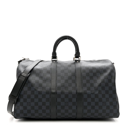 Louis Vuitton Damier Cobalt Keepall Bandouliere 45 1 of 9