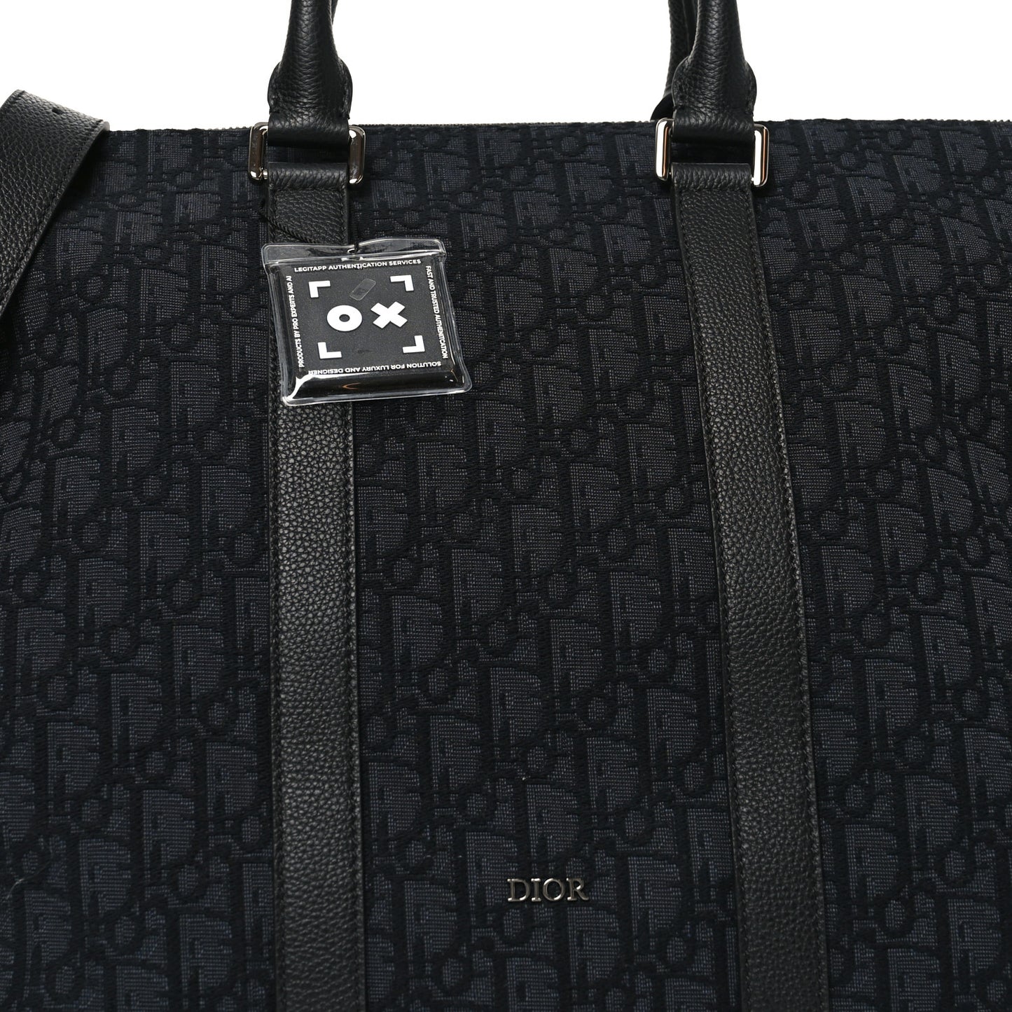 Maxi Oblique Jacquard Weekender 40 Black