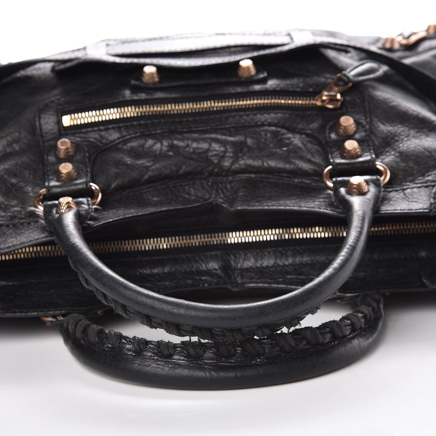 Balenciaga Agneau Giant 12 Rose Gold Hardware City Black 10 of 16